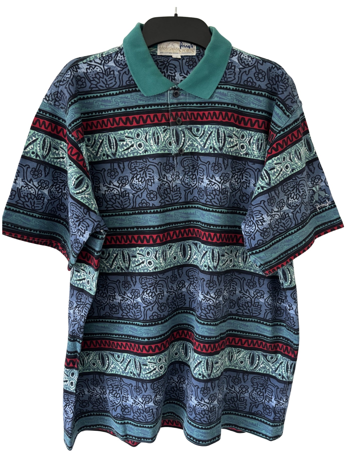 Vintage Faldo Pringle Collection Polo (L)