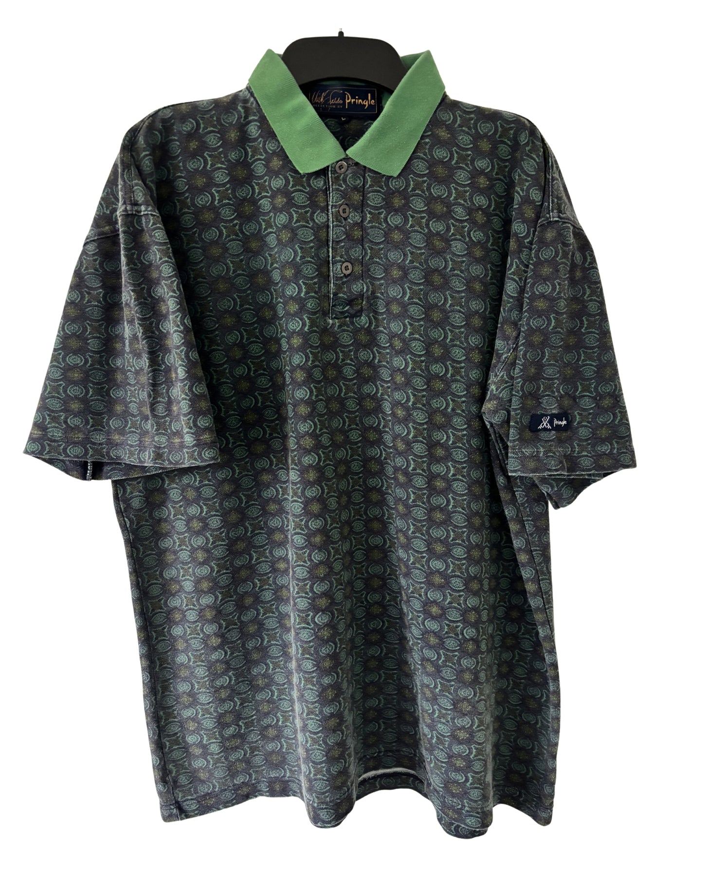 Vintage Pringle Faldo Collection Polo (L)