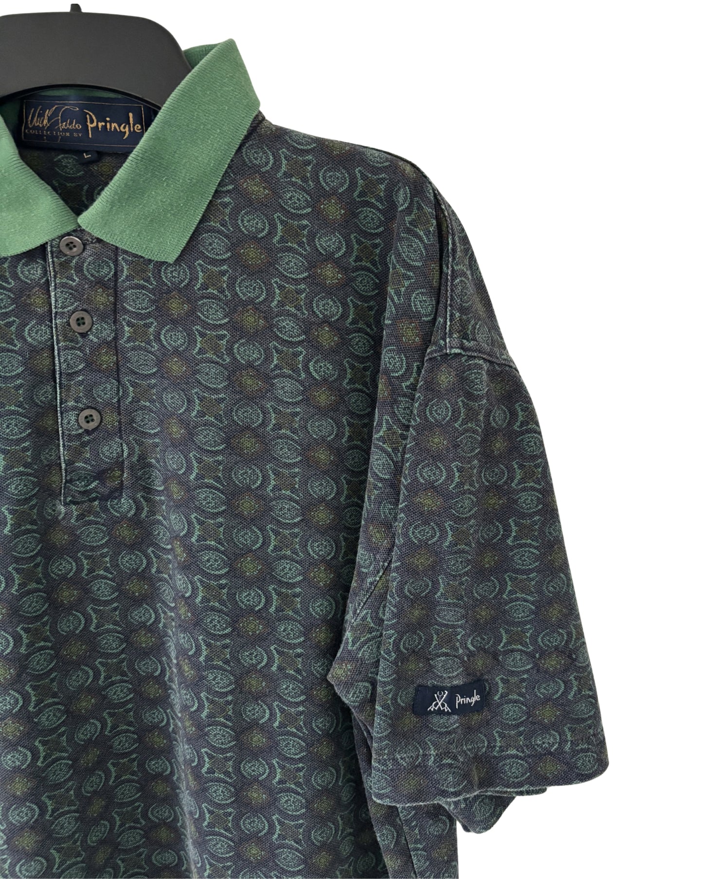 Vintage Pringle Faldo Collection Polo (L)